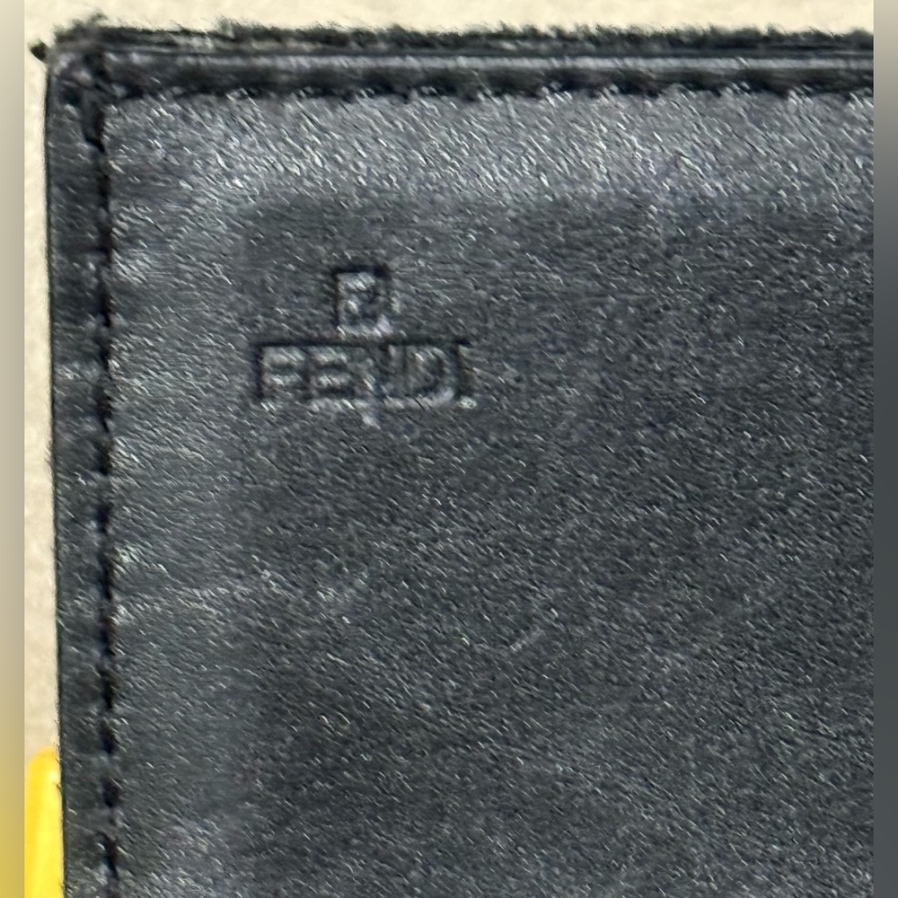Fendi Zucca black Canvas Bifold Wallet / Full Inclusion - Picture 11 of 14